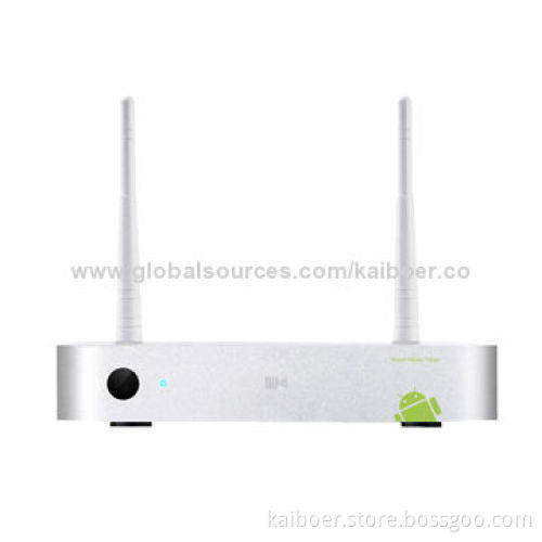 Android Smart TV Box, Built-in Wi-Fi, Dual-core Cortex A9RK3066, 1.6GHz Quad Chipset